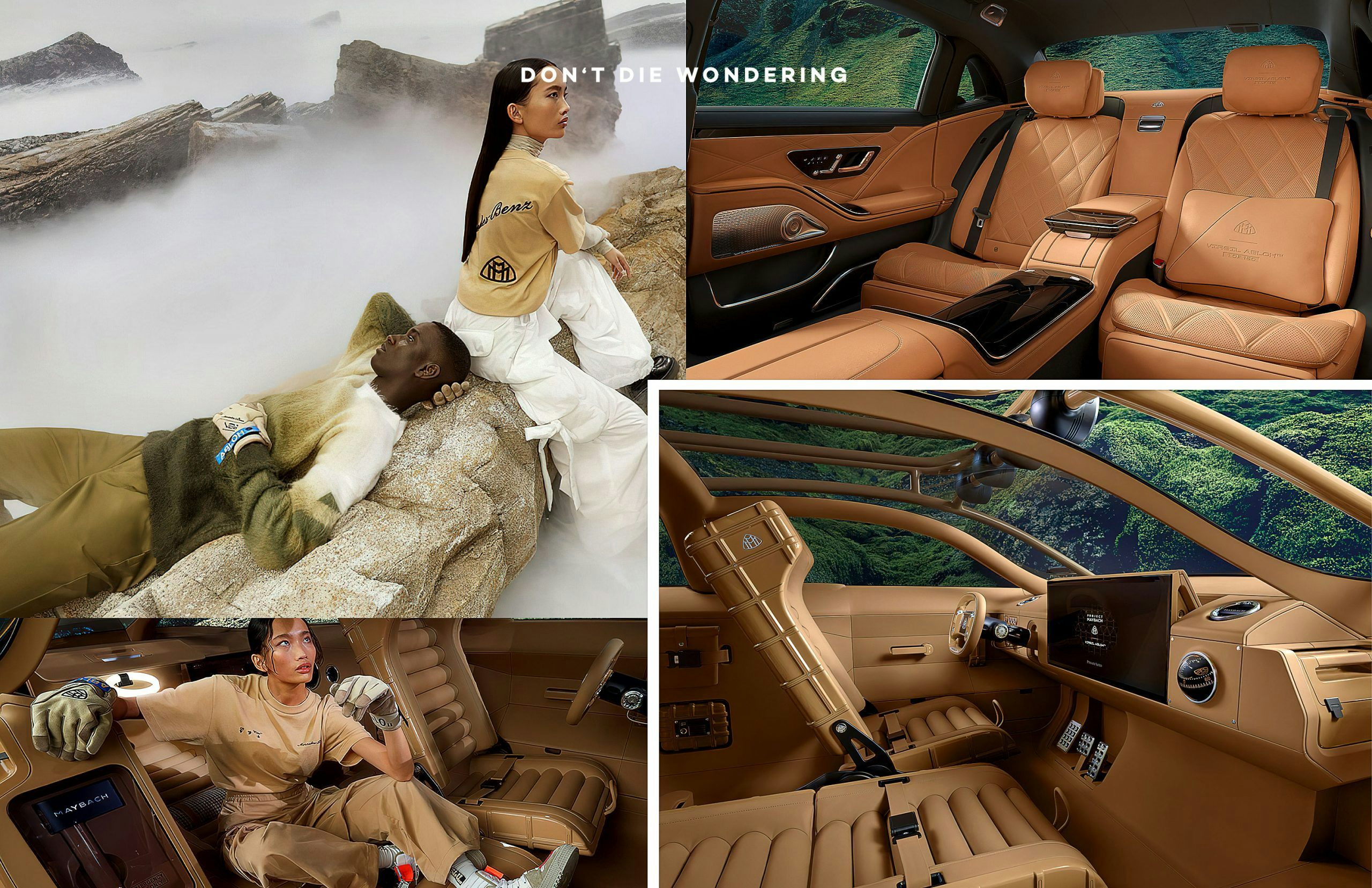 Mercedes-Benz - With Project MAYBACH, Virgil Abloh and Gorden Wagener  created in a collaborative design process a visionary interpretation of  sophisticated luxury: unseen, disruptive and inspiring. We feel very  honored to have
