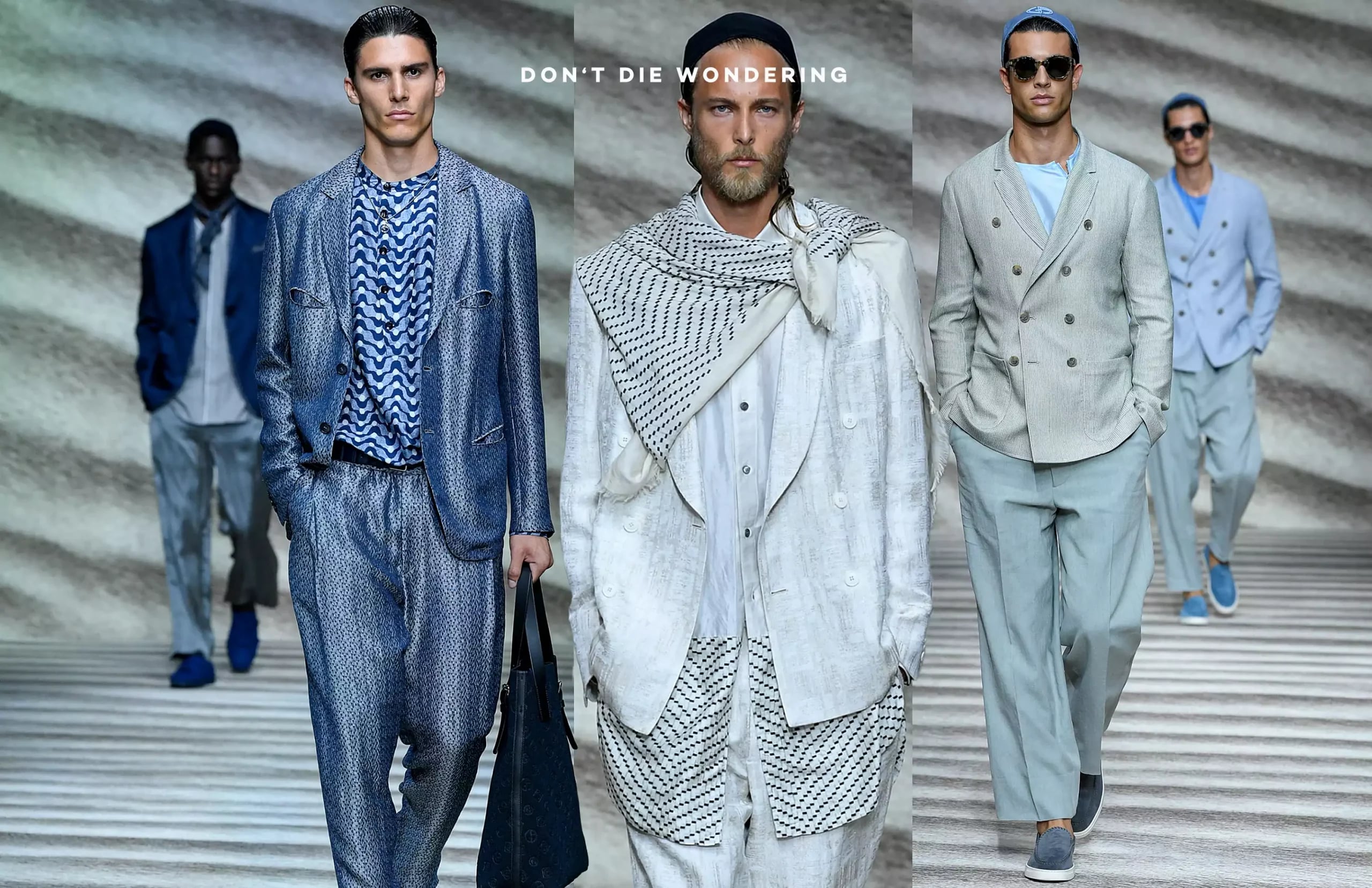 Highlights of Giorgio Armani and Men's Fashion Week in Milan | DDW