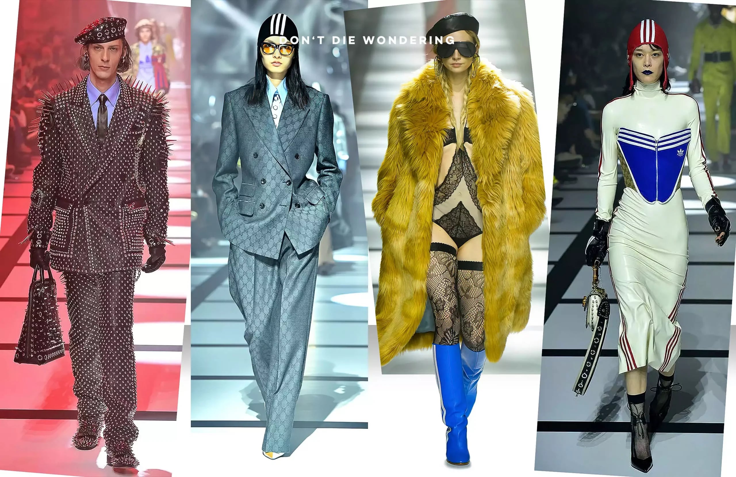 Gucci Reveals Collaboration With Adidas At Milan Fashion Week Gucci Reveals Collaboration With Adidas At Milan Fashion Week