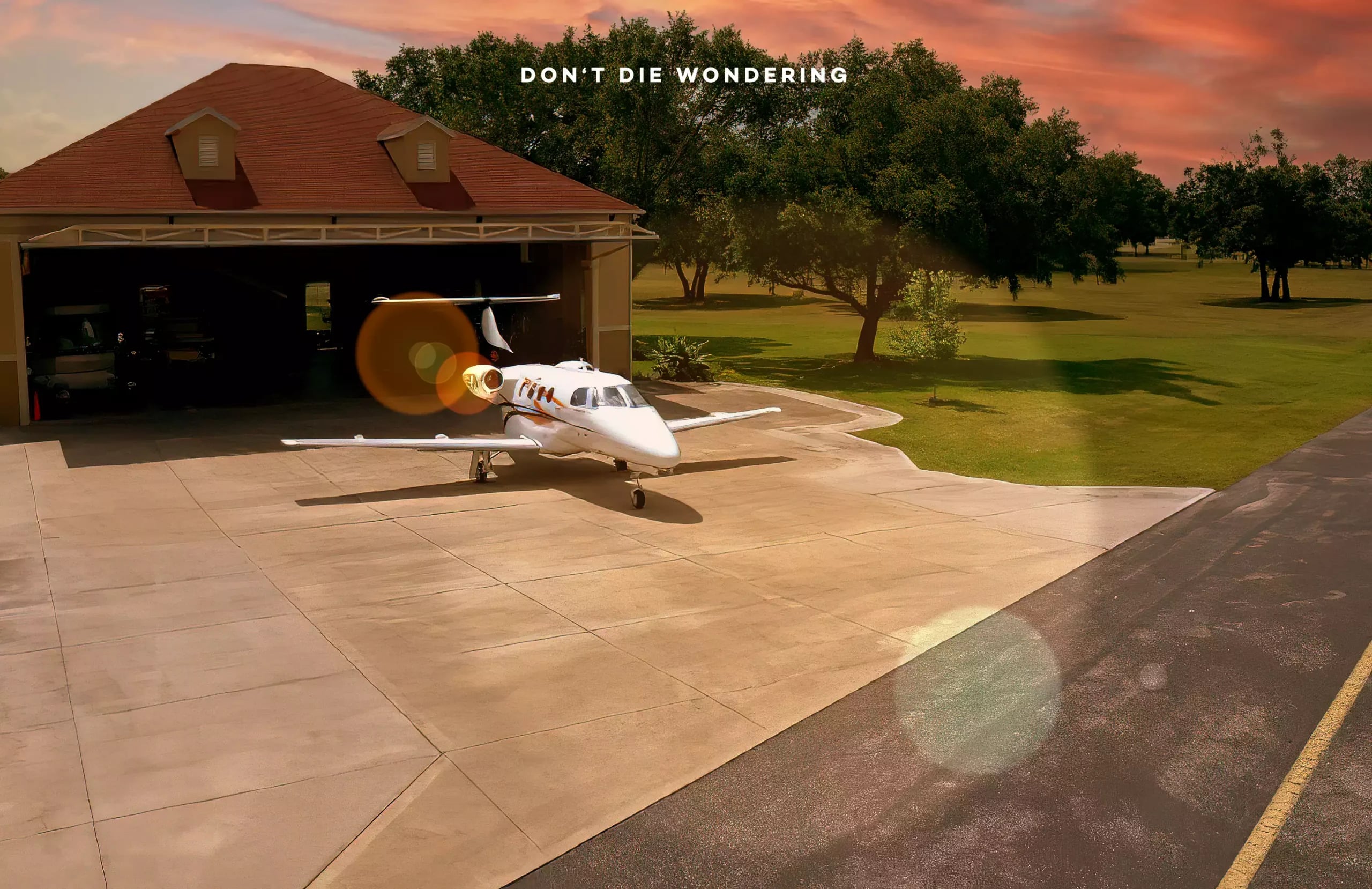 Treat Your Private Jet To A Glorified Shelter Treat Your Private Jet To A Glorified Shelter